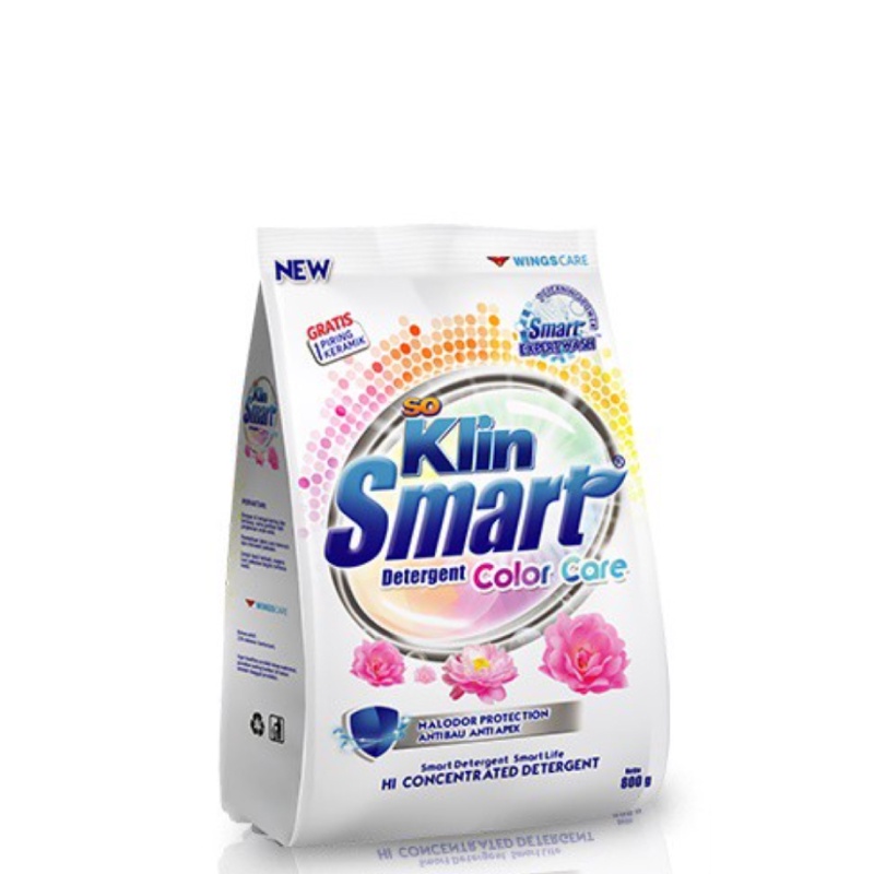 SOKLIN SMART Deterjen Bubuk Color/ Softener 800GR