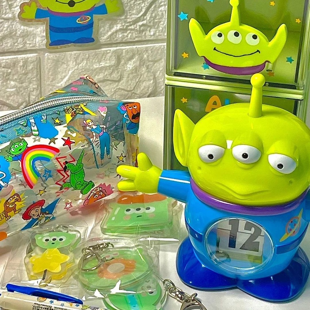 ✽ﺴ™Sera Buku Merah Kecil dengan Toy Story Pencetakan Tempat Pensil untuk Siswa Kapasitas Besar Pu Tahan Air Tempat Pensil Kartun Anime Tempat Pensil