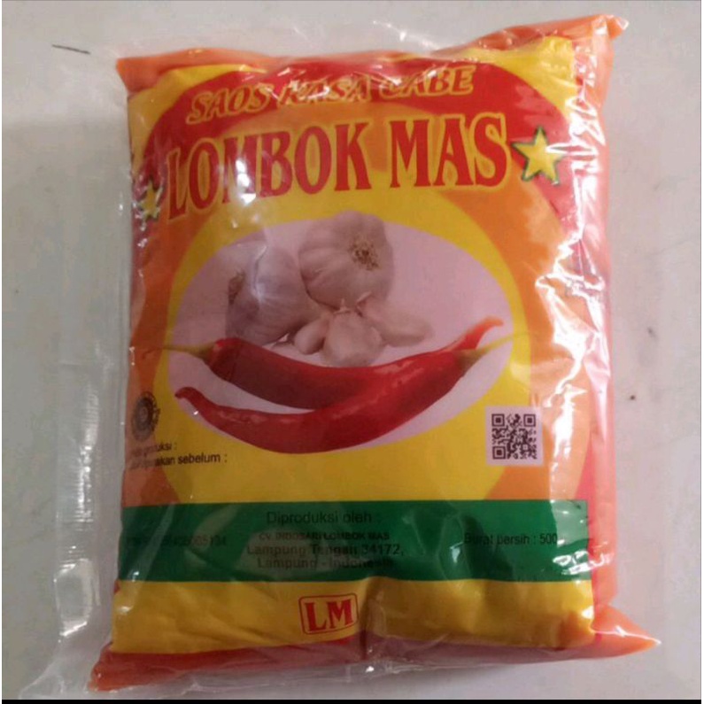 

saos sambal Lombok mas