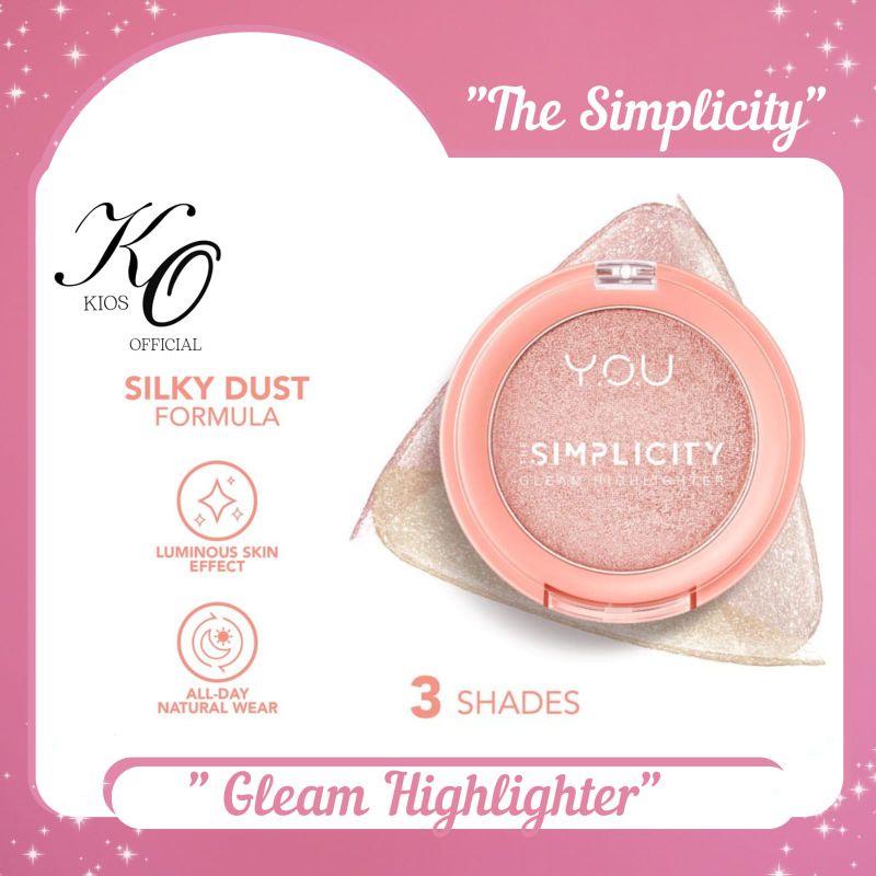 Kosmetik You The Simplicity Gleam Highlighter