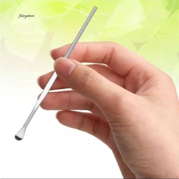 ALAT KOREKAN KOREK KUPING PEMBERSIH TELINGA BESI - 1 SET ISI 5 PCS