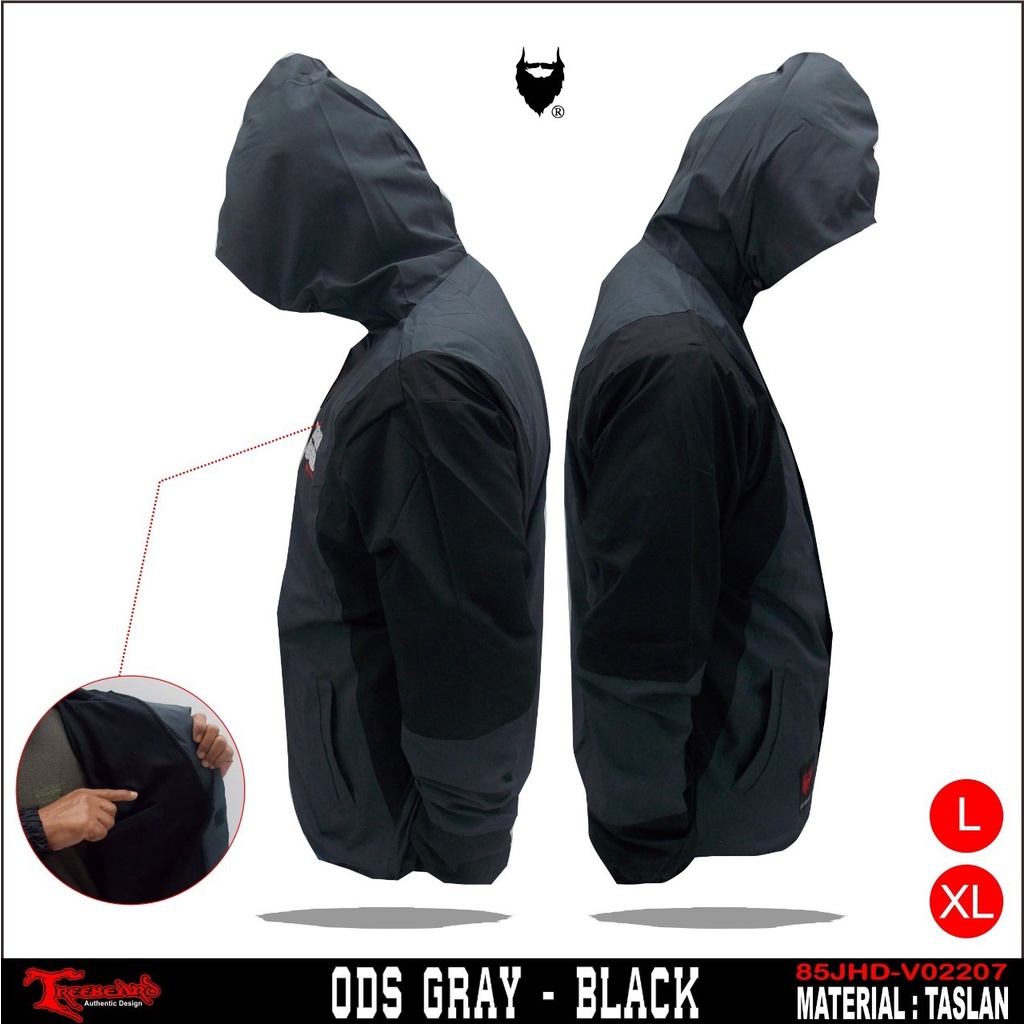 TURUN HARGA ! Jaket Outdoor ODS / Jaket Parasut Outdoor Gunung Anti Air Tahan Angin / Jaket Outdoor Running Waterproof