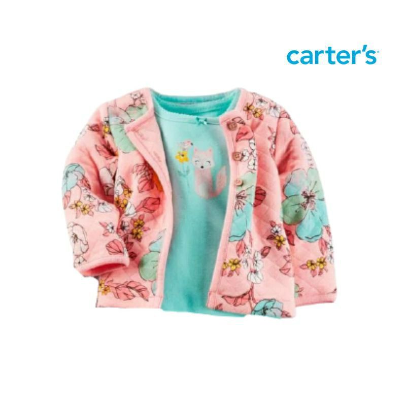 CARDIGAN CARTERS FLOWER BABY SWEATER BABY CARTERS