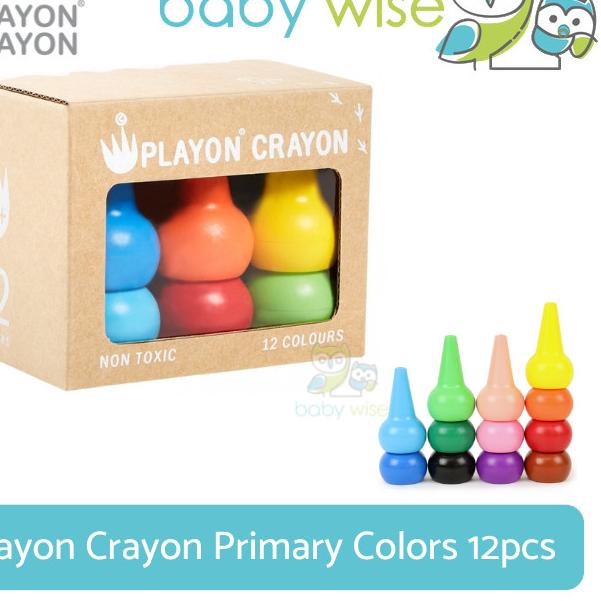

Playon Crayon Primary Colors 12pcs