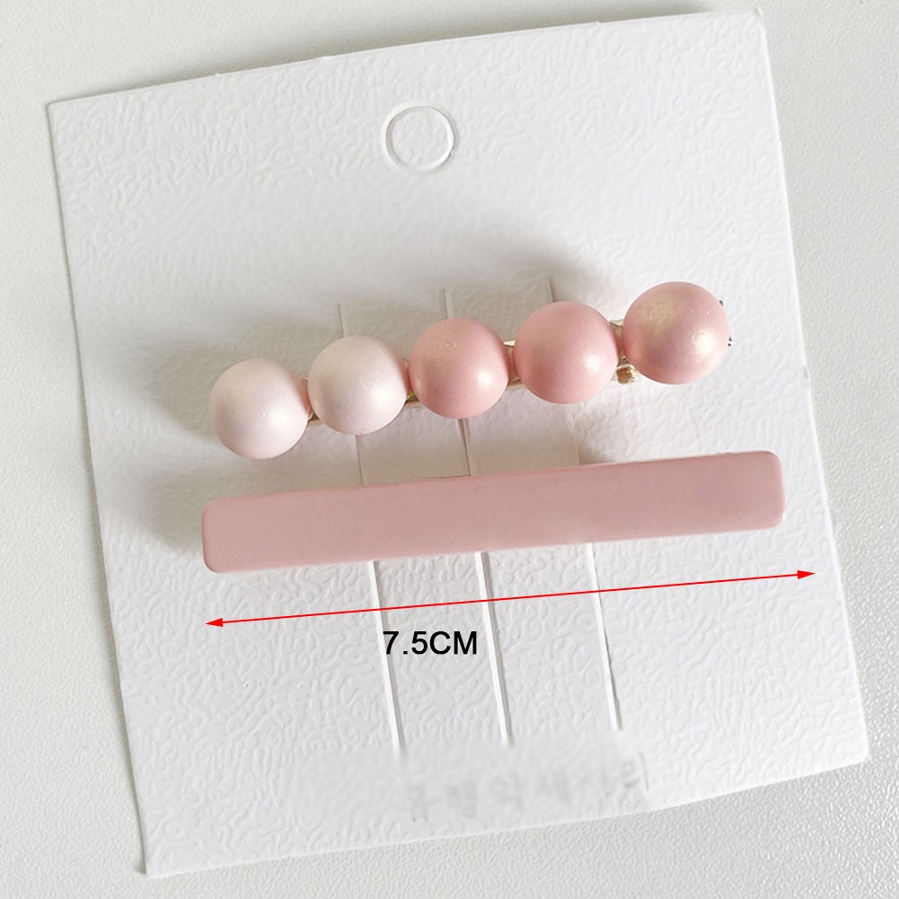 Aksesoris Jepit Rambut Poni Model Duckbill Untuk Wanita