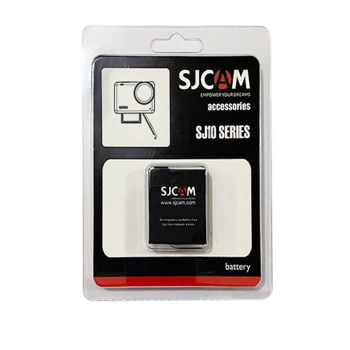 Sjcam Battery Replacement For Sjcam Sj10 Series Batre Cadangan