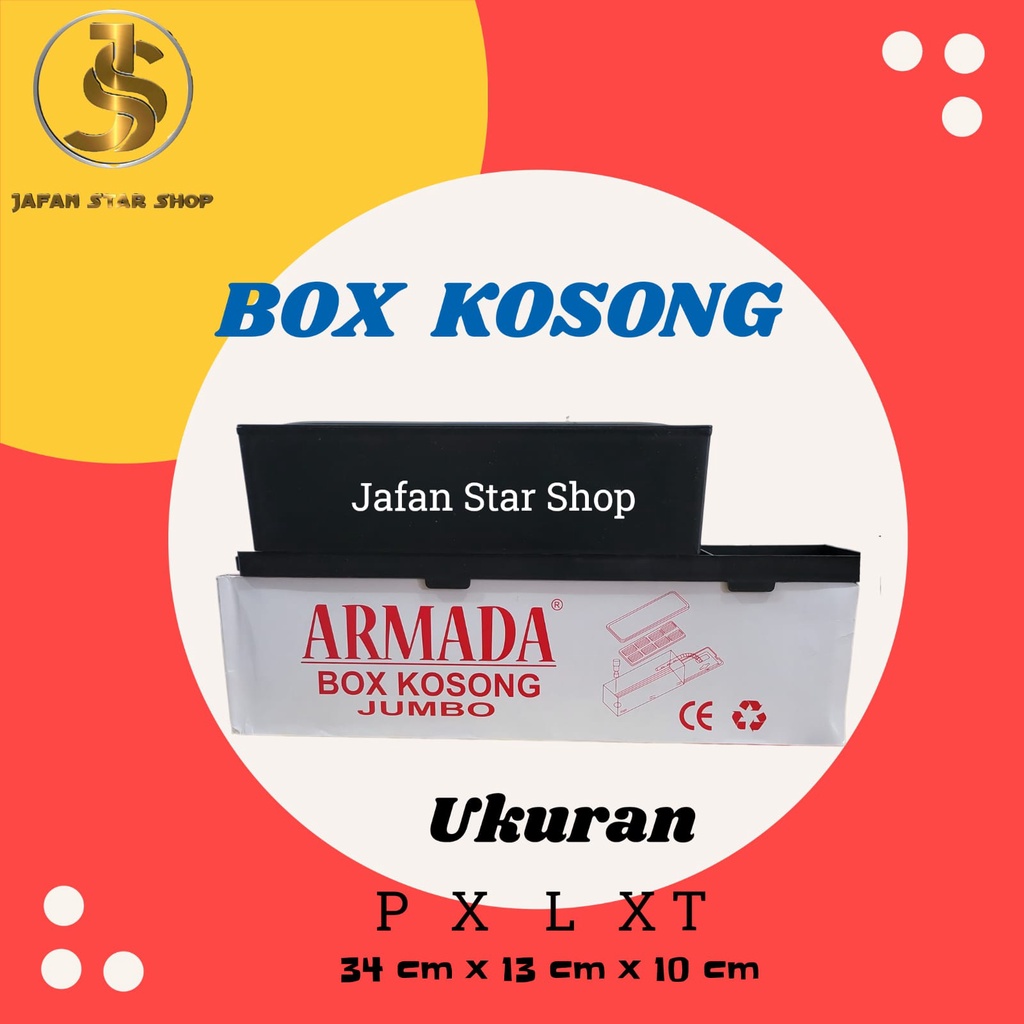 Box Filter Jumbo bok Filter Besar box Kosong Aquarium duduk atas aquarium