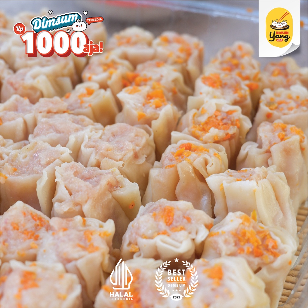 

Ay00! Dimsum Halal 1000an 100pcs Isi Beragam Toping