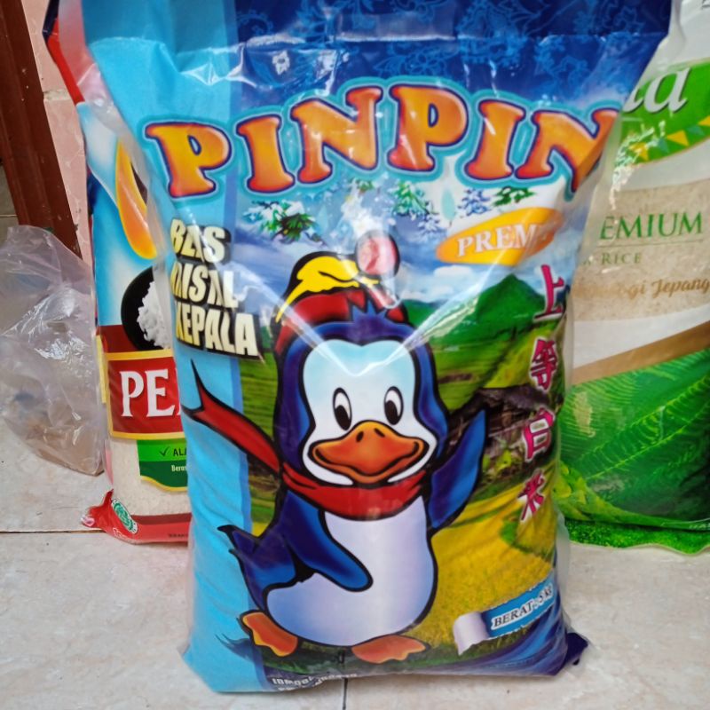 

Beras pinpin kemasan 5kg