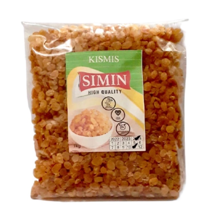 

Kismis Simin/Kismis Manis/Kismis Kristal 1kg Oleh" Haji&Umroh