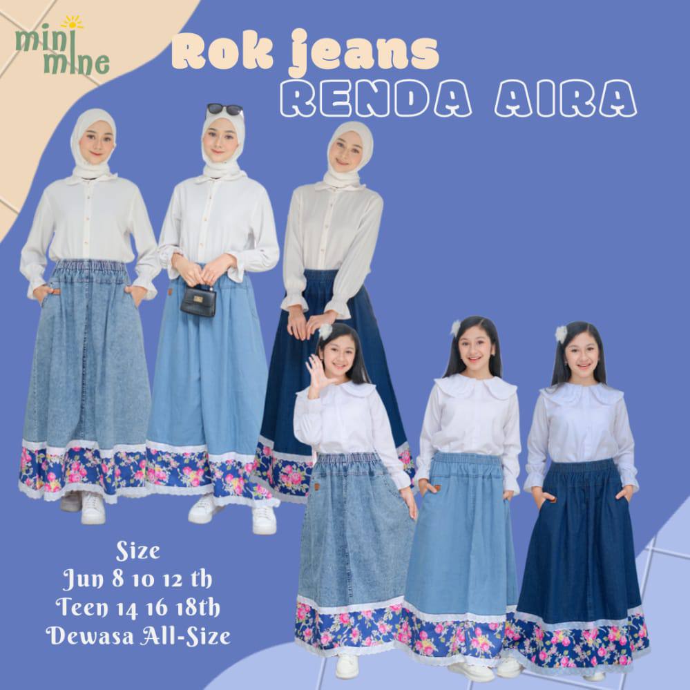 Jeans Renda Aira By minimine