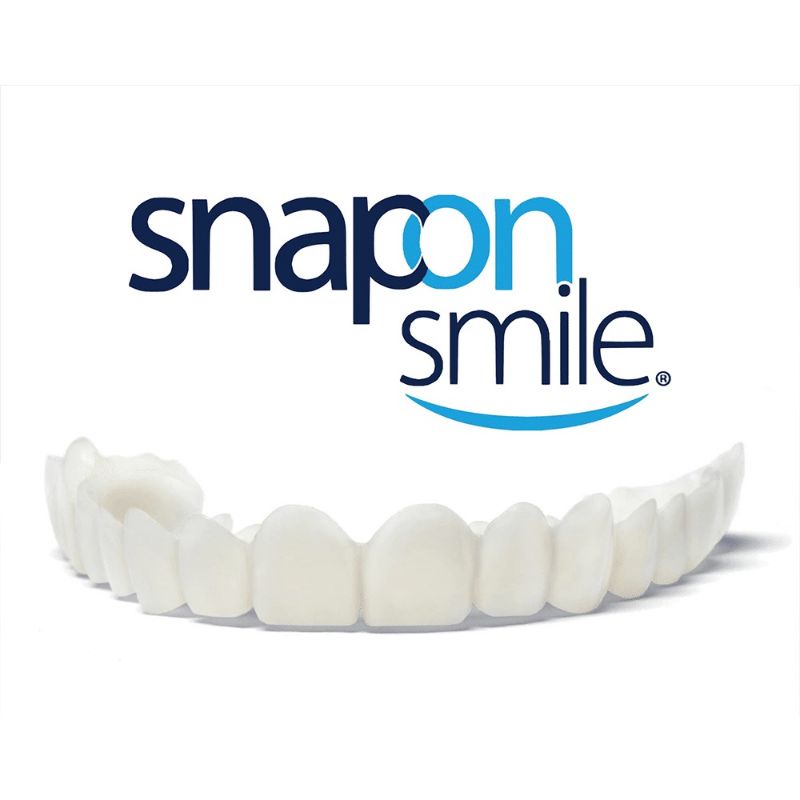 Snap on smile gigi palsu 100% original / gigi palsu / venner gigi palsu 1 set atas bawah