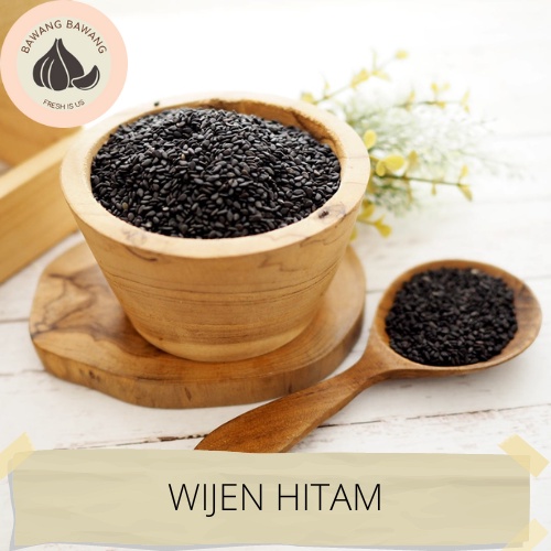 Wijen Putih dan Wijen Hitam / White Sesame and Black Sesame Seed 90 Gram