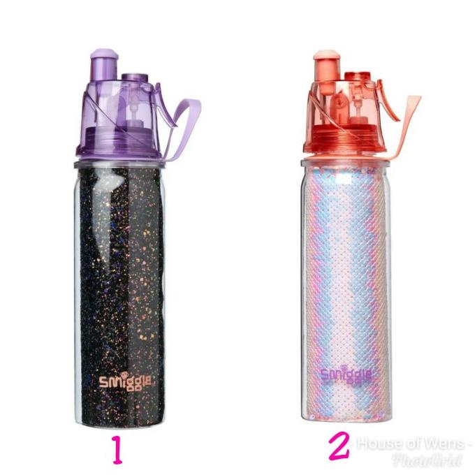 SMIGGLE GLITZ SPRITZ WATER BOTTLE - BOTOL MINUM SMIGGLE