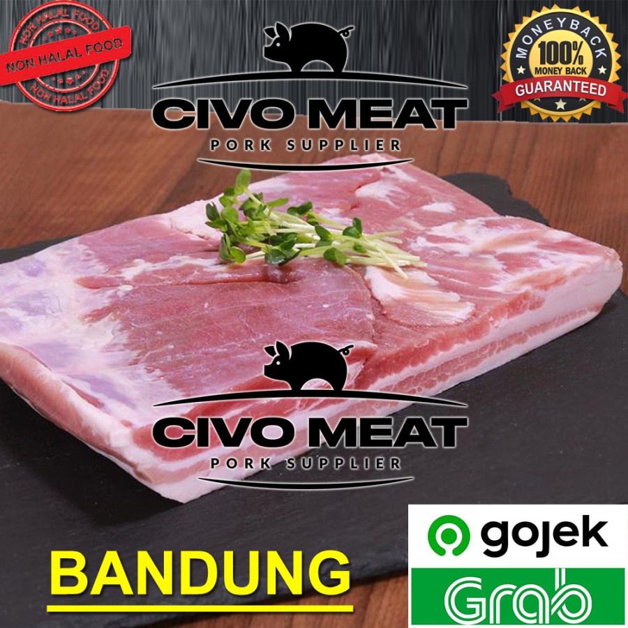 

Samcan Babi Tanpa Kulit / Pork Belly Skin Off 1kg