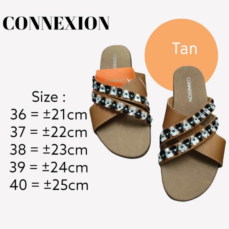 Sandal flat Connexion
