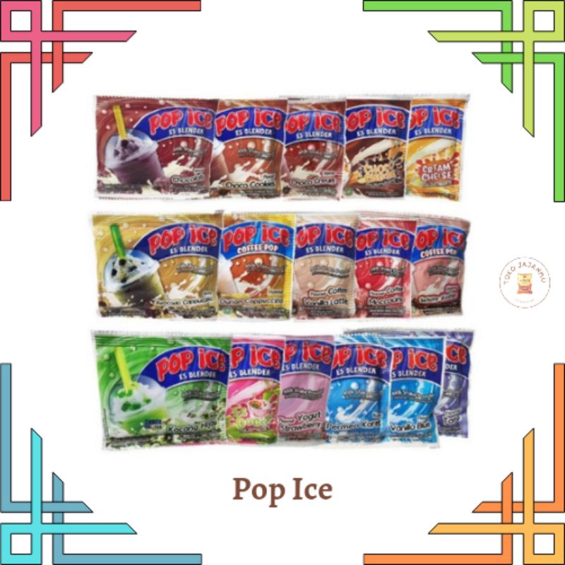 Jual Pop Ice Sachet Aneka Rasa All Varian Shopee Indonesia