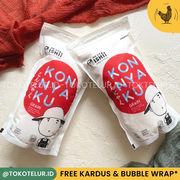 

Dry Shirataki Rice (Beras Shirataki Kering) 1Kg