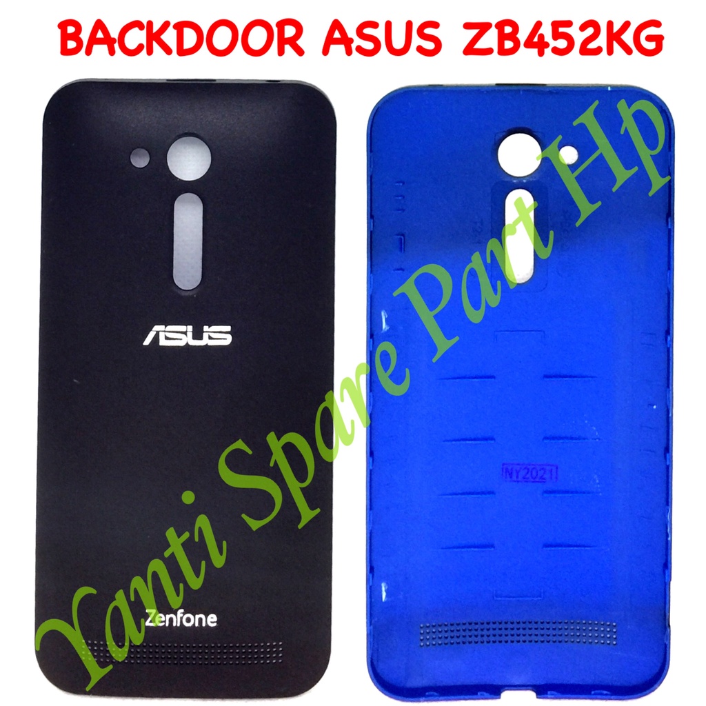 Backdoor Tutup Belakang Asus Zenfone Go 4.5 Inch X014D ZB452KG ZB450KL 4G Lite Black Original New