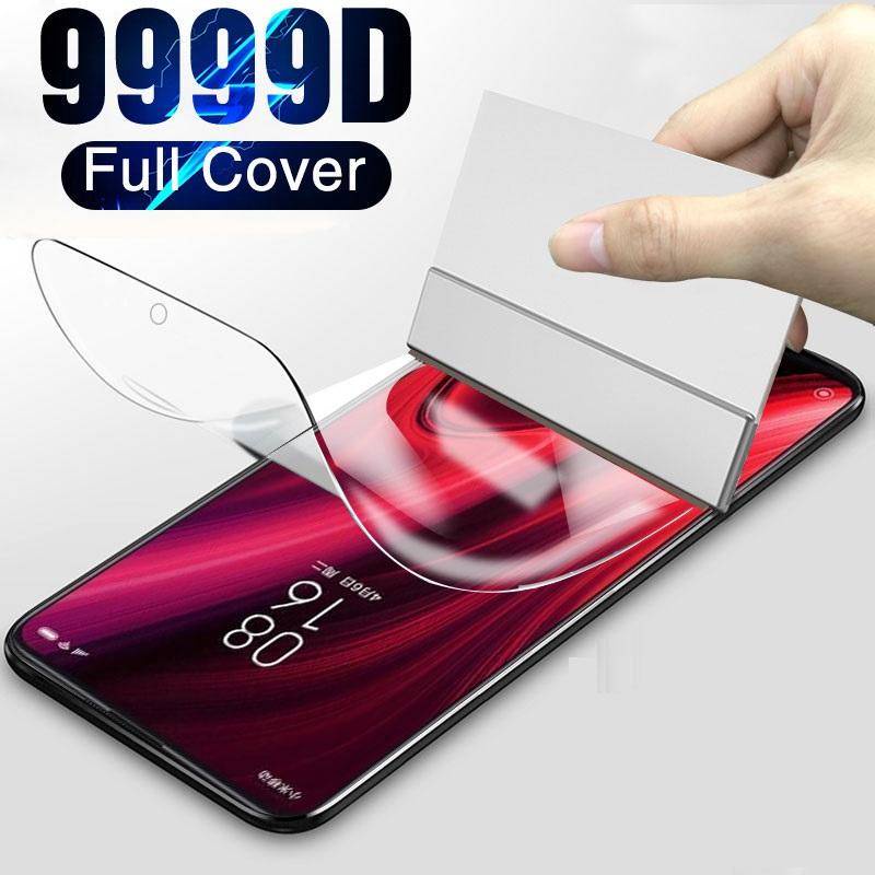 Film Pelindung Layar Hydrogel Full Cover Untuk Xiaomi Redmi Note 5 7 6 6A 8 8A 7 7A 8T 9 9s Pro