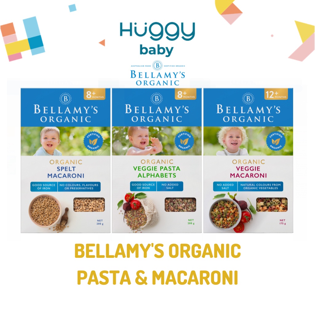 Bellamy's Organic Pasta &amp; Macaroni Bellamys