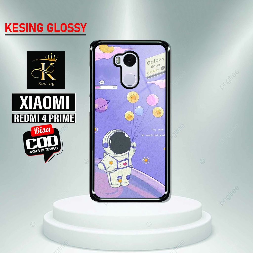Case Redmi 4 Prime - Case Redmi 4 Prime Terbaru - Hardcase Glossy - Softcase Kaca - Case Redmi 4 Pri