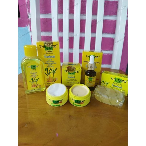 Paket lengkap The face temulawak BPOM original