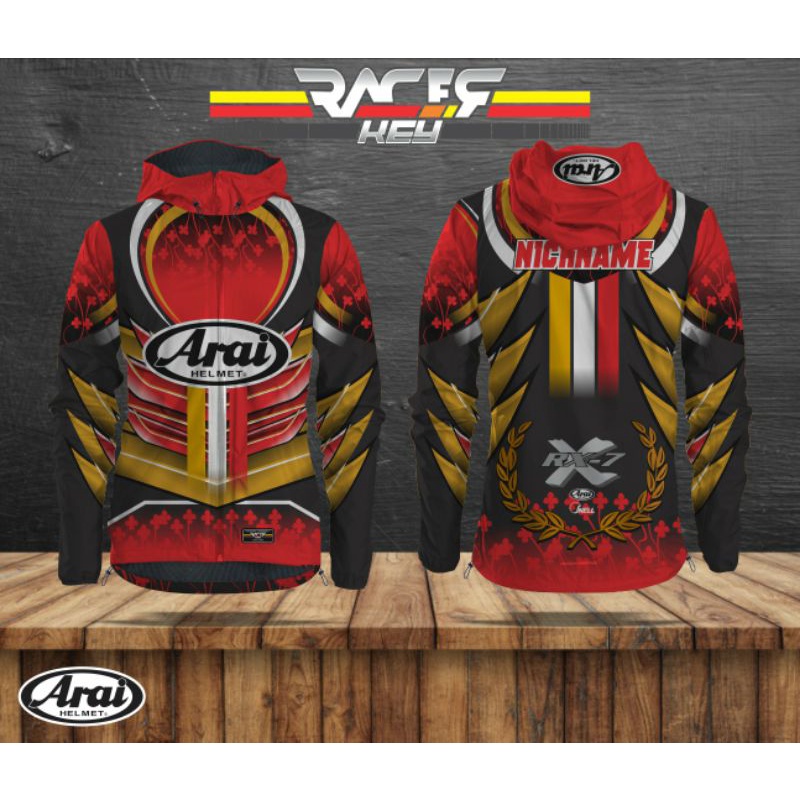 RACERKEY WINDBREAKER ARAI NAKAGAMI