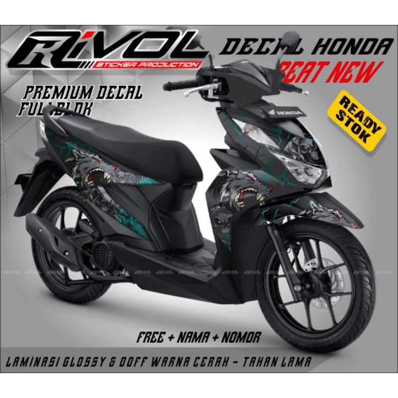 Decal Beat Street New 2021 Full Body Sticker Motor 2020 Modif Sticker Vareasi Aksesoris 2020