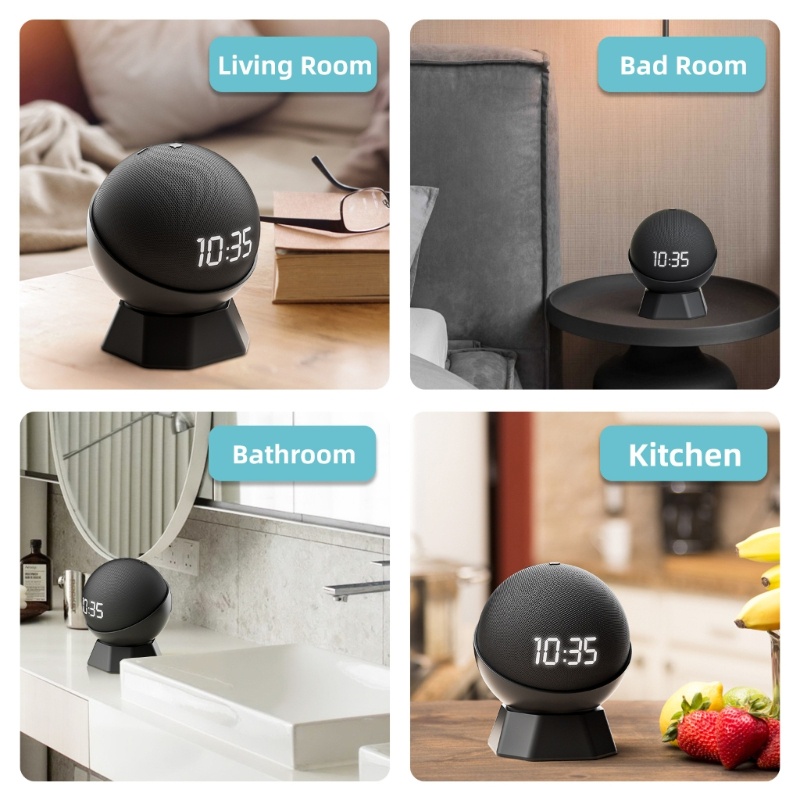 Bt Stand Dudukan Speaker Kuat Untuk Bracket Speaker Echo Dot5Per4 Desain Istimewa