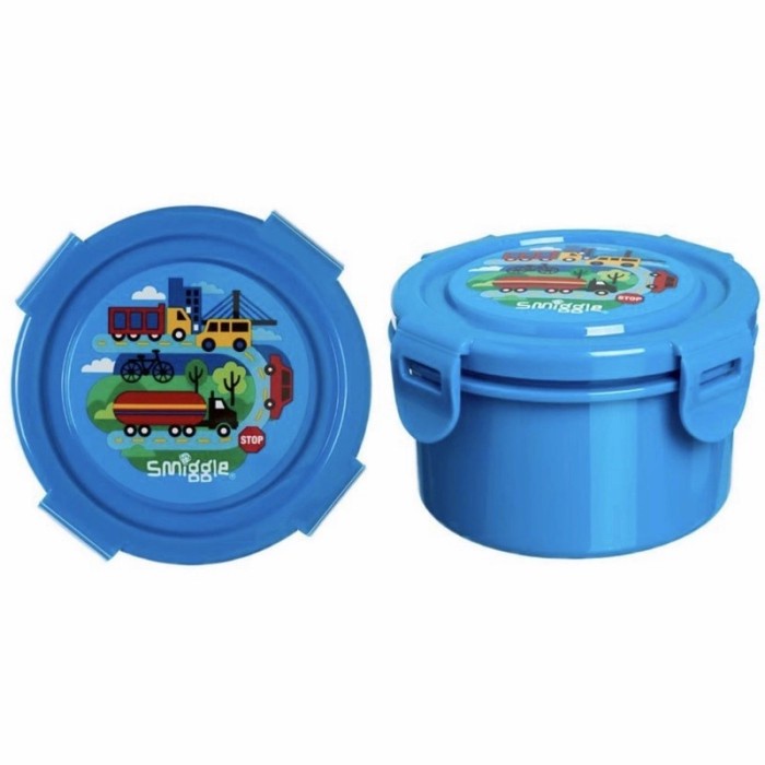 tempat makan Miniso Spiderman Lunch Box Tempat Makan Bekal Anak 2Pcs Blue Red(R1Y0) TAS tempat makan