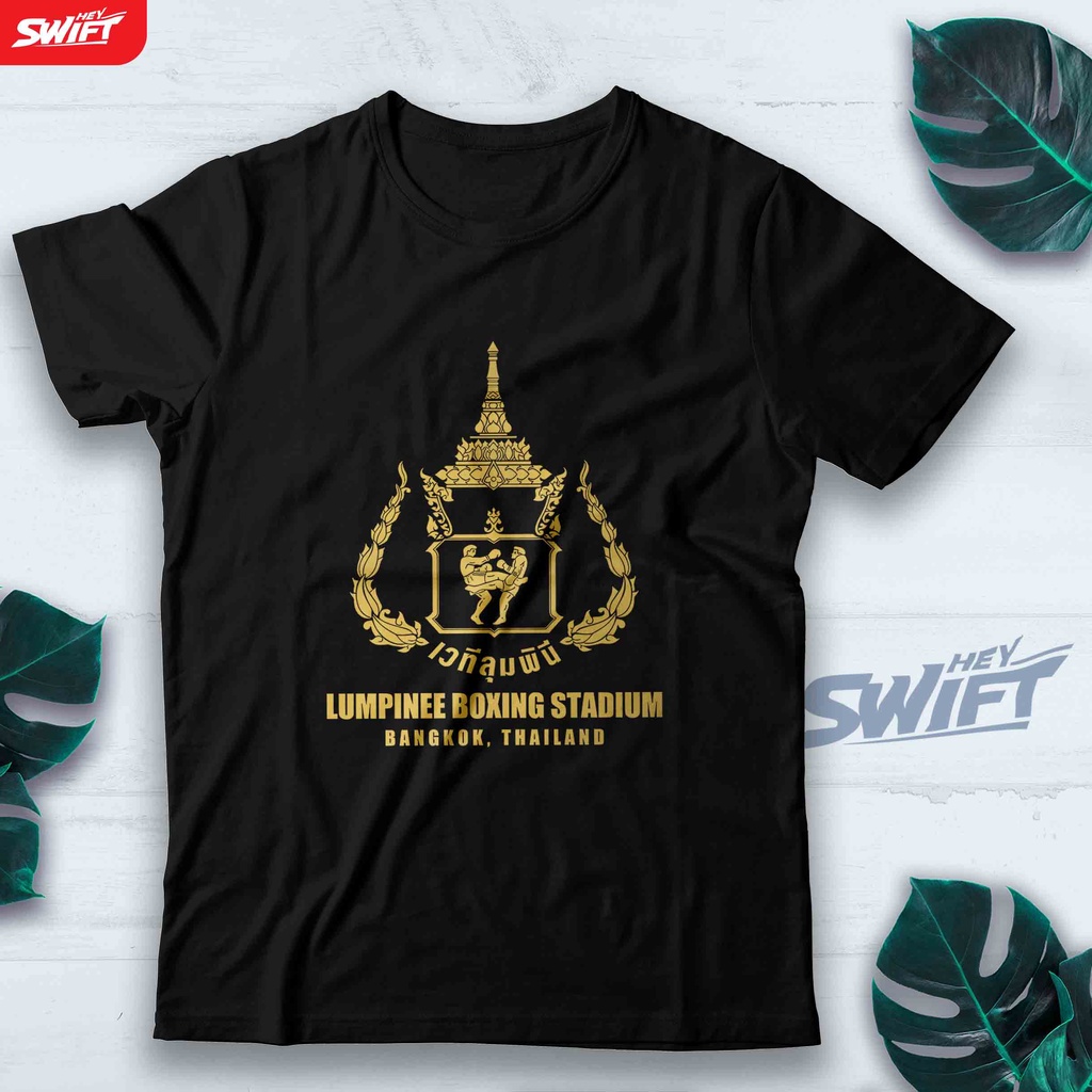 KAOS LUMPINEE MUAY THAI BOXING STADIUM THAILAND TSHIRT BAJU DISTRO