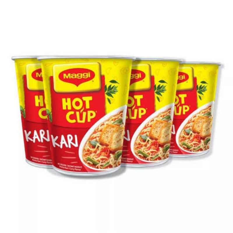 Maggi Noodle Cup - Mie Maggi India Cup ( Masala Cuppa & Chilly Chow Cuppa | Maggi Hit Cup Kari )