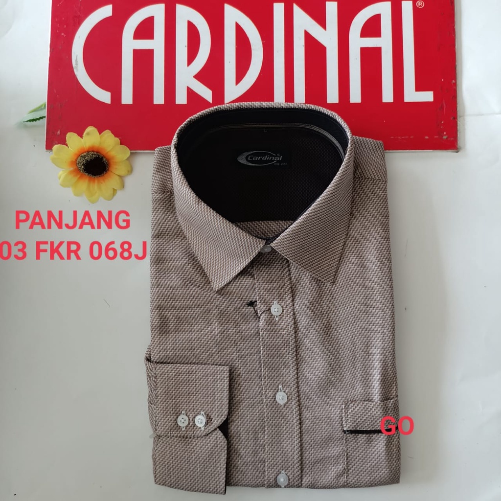 gof XL-3XL R CARDINAL KEMEJA FORMAL PANJANG Regular Pakaian Kemeja Kerja Pria Kantor Acara Resmi Pakaian Wisuda Distro Original B4