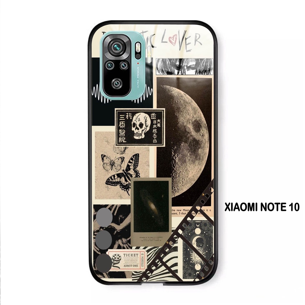 Softcase Kaca XIAOMI REDMI NOTE 10  - Case Handphone XIAOMI REDMI NOTE 10 [T82]