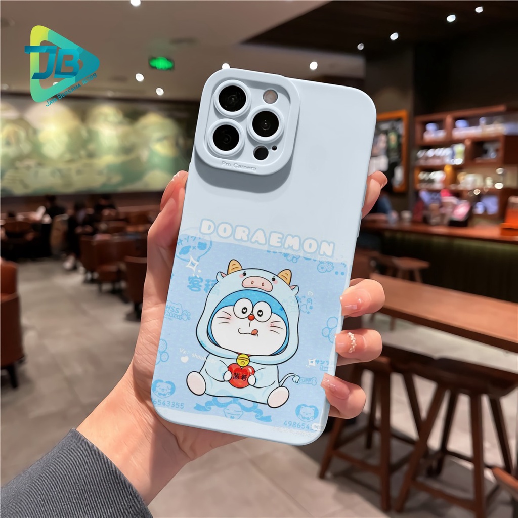 CUSTOM CASE SOFTCASE SILIKON PROCAMERA DORAEMON CUSTOM OPPO REALME VIVO XIAOMI SAMSUNG INFINIX IPHONE FOR ALL TYPE JB6207