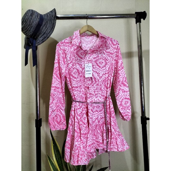 MINI DRESS PINK/BAJU IMPORT BANGKOK/BAJU BKK