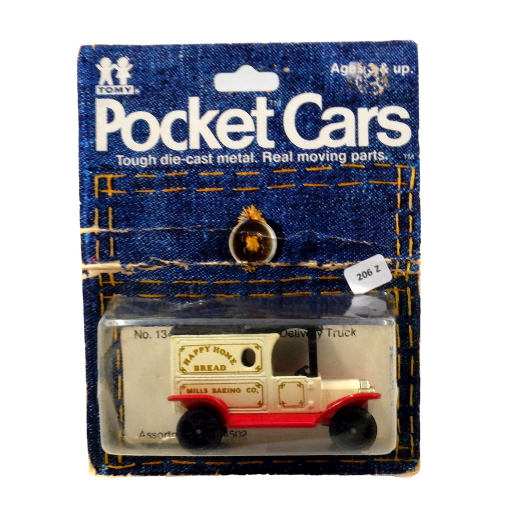 Tomica Pocket Cars Ford Model Type T Happy Home Bread - 206Z - Z5