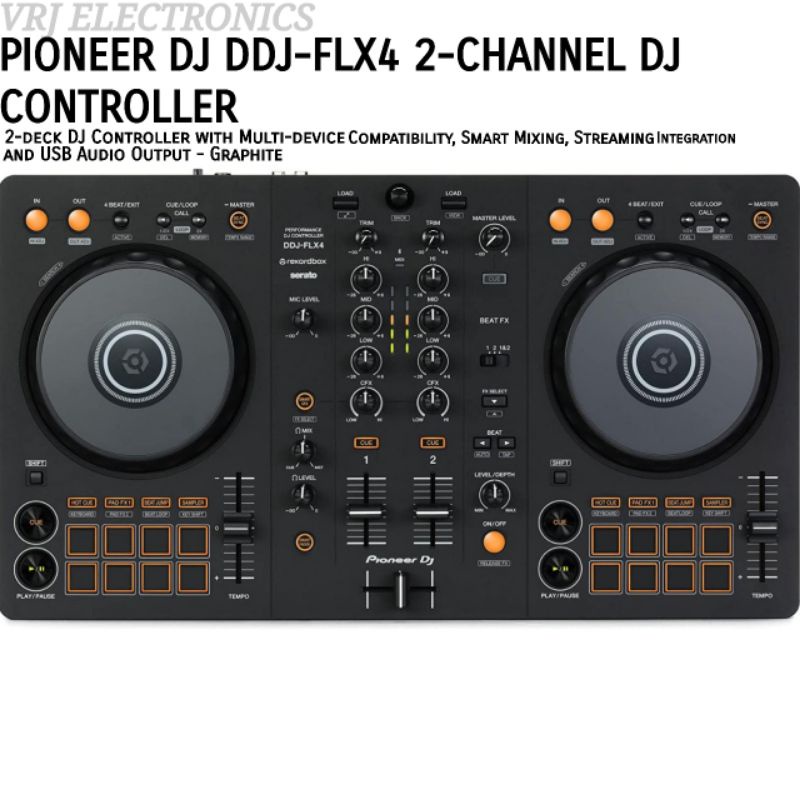 PIONEER DJ DDJ-FLX4 2-CHANNEL DJ CONTROLLER