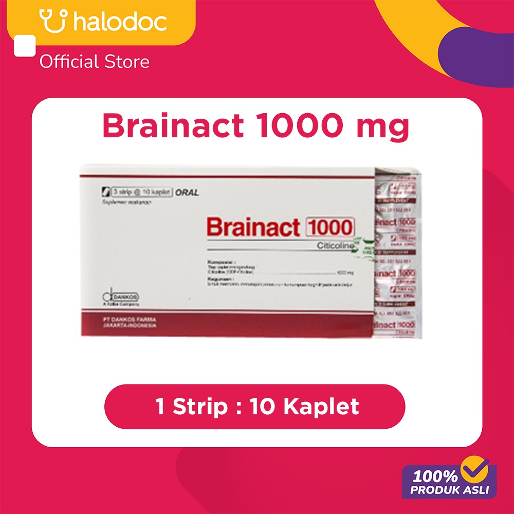 Brainact 1000 mg 10 Kaplet