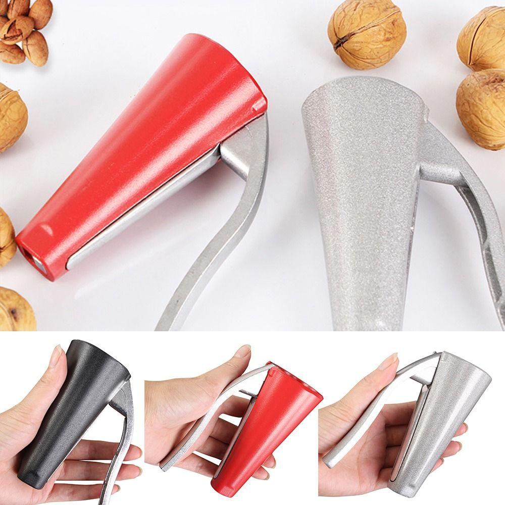 Solighter Walnut Cutter Clamp Portable Alat Dapur Nutcracker Pembuka Bentuk Corong