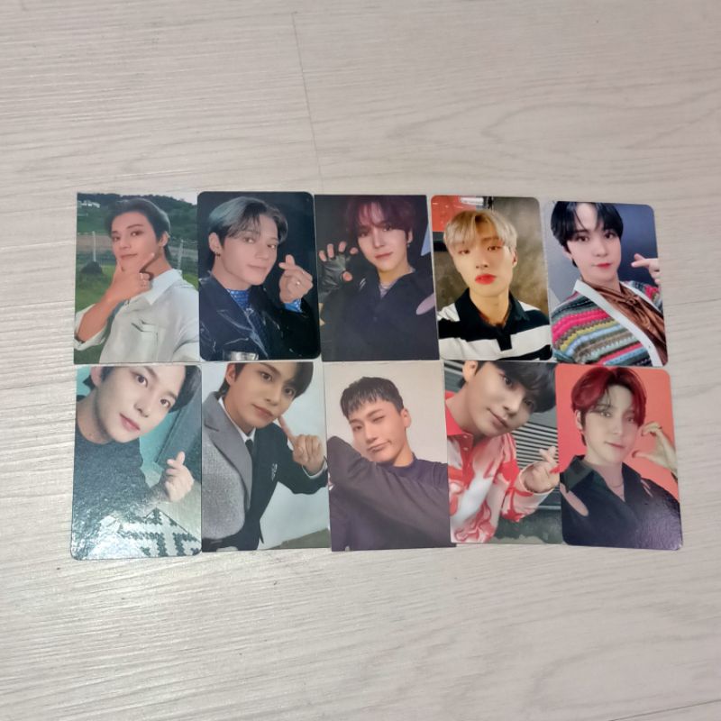 photocard san yunho wooyoung mingi jongho ateez wts want to sell pc album fever pt.3 ww wonderwall 2