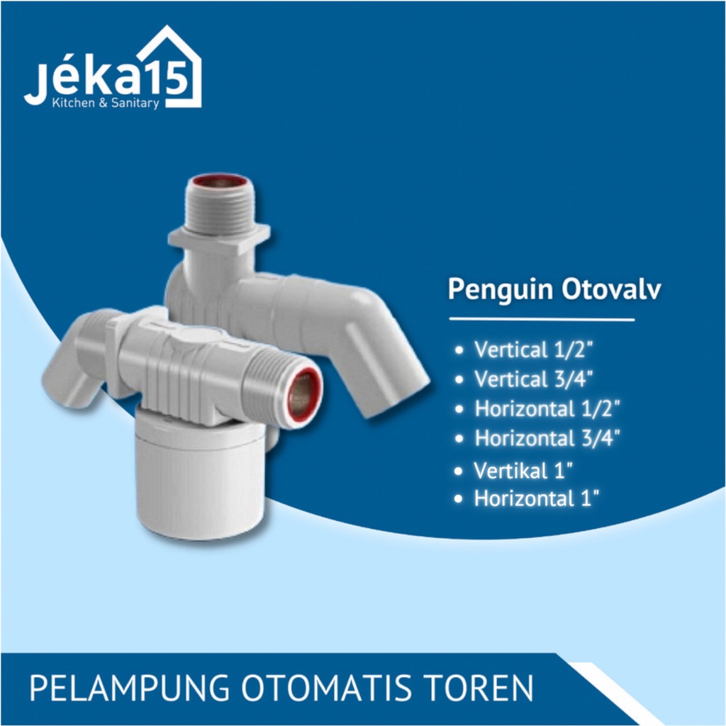 PELAMPUNG OTOMATIS TOREN | PENGUIN OTOVALV