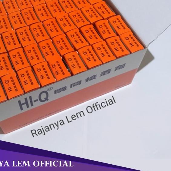 

Lem korea hi q / lem HI-Q / Lem serbaguna / Lem besi isi 50 pcs