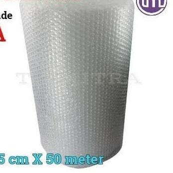 

BUBBLE WRAP 1,25 M X 50 M / PLASTIK BUBBLE WRAP / GELEMBUNG BLE