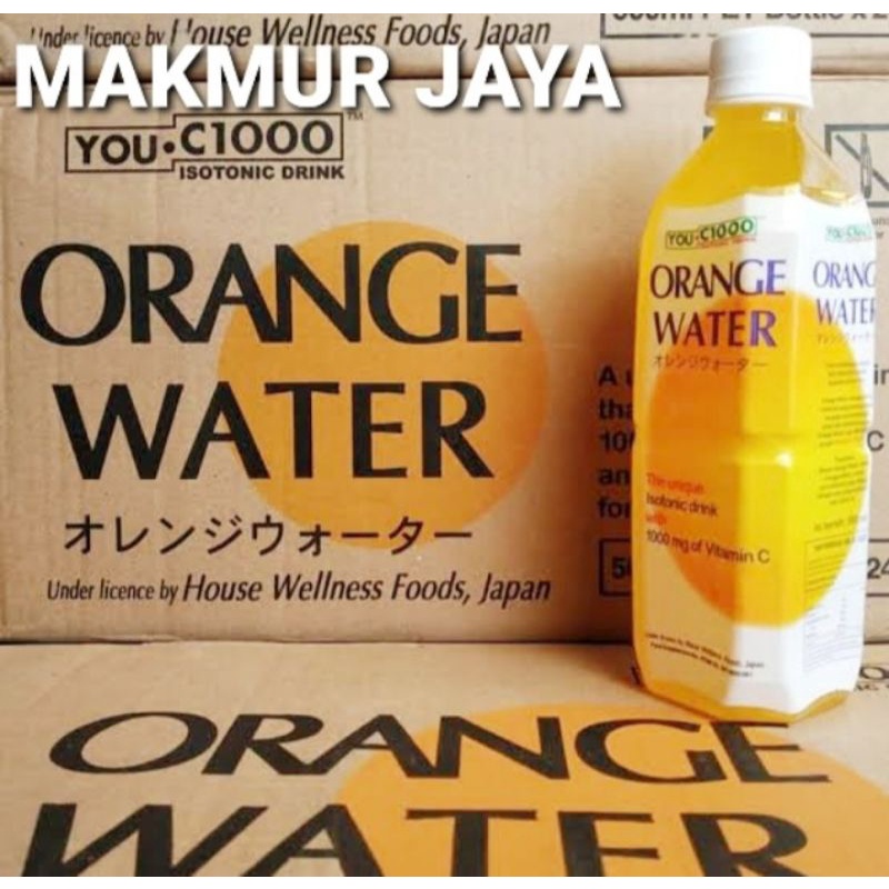 

YOU C 1000/YOUC-1000 ORANGE WATER 500ml (1Dus Isi 24 Botol) (OJOL ONLY)