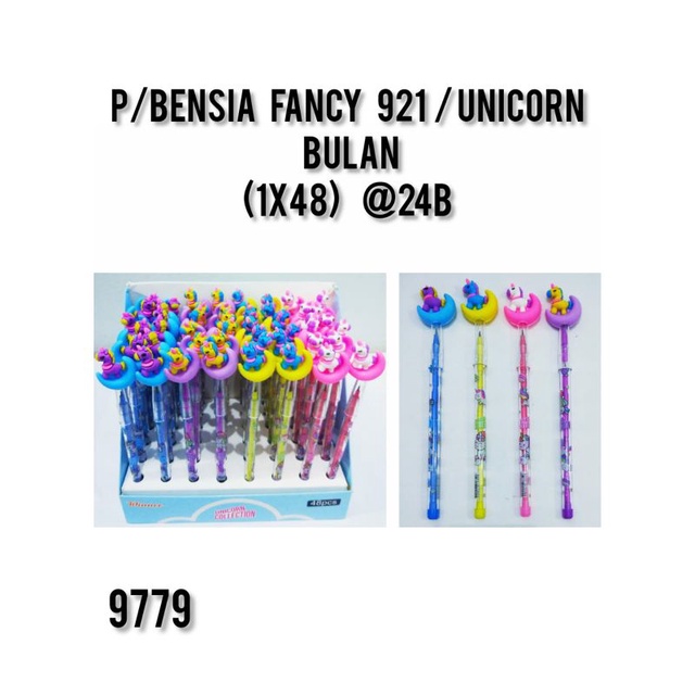

PENSIL P/BENSIA FANCY UNICORN BULAN 921