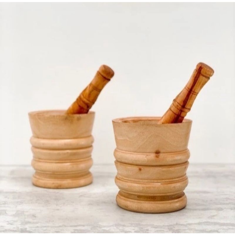 Lumpang / Tumbukan Kayu Mahoni