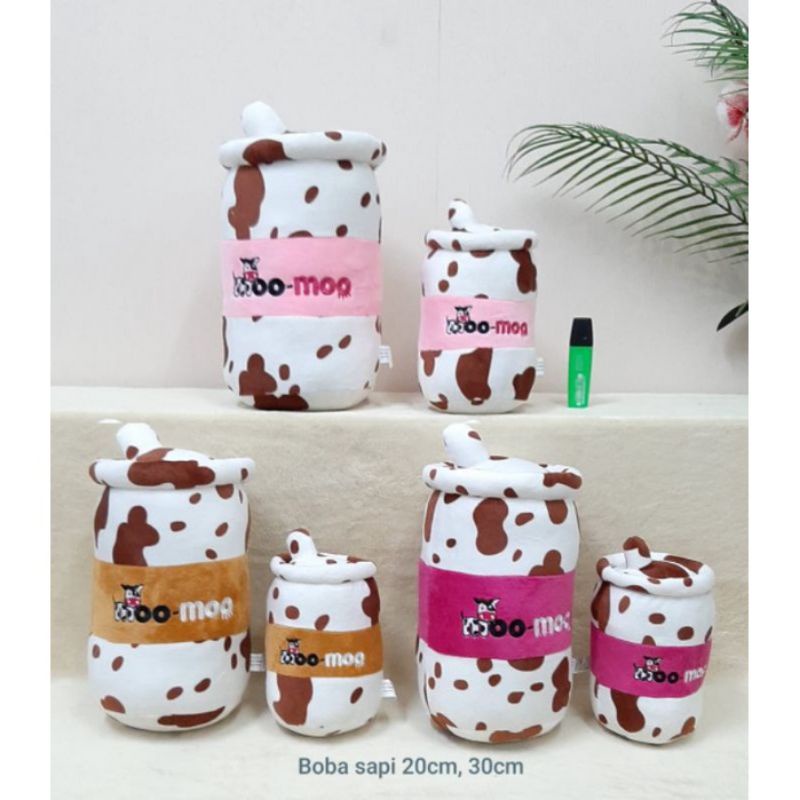 Boneka/Bantal Boba motif Sapi