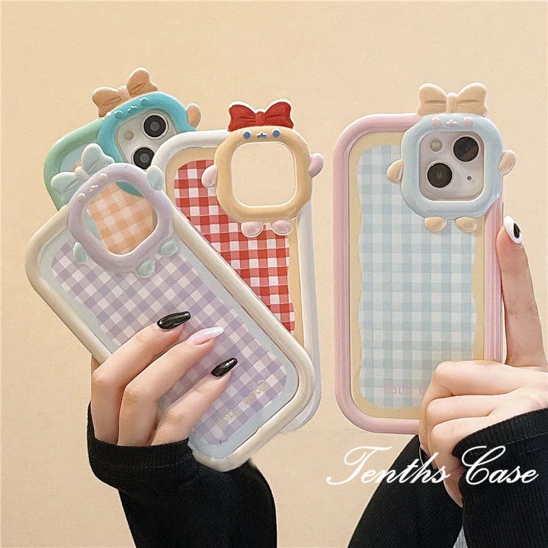 Samsung A14 A54 A34 A04 A04s A23 A13 A33 A53 A73 A03 A03s A02s A52 A52s A22 A32 A50 A50s A30s A12 A51 A71 A20 A30Cek Motif Sambungan Casing Ponsel Soft Cover Pelindung